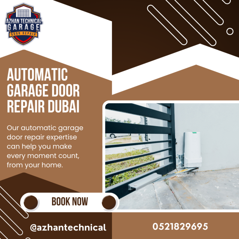 Automatic garage door repair Dubai