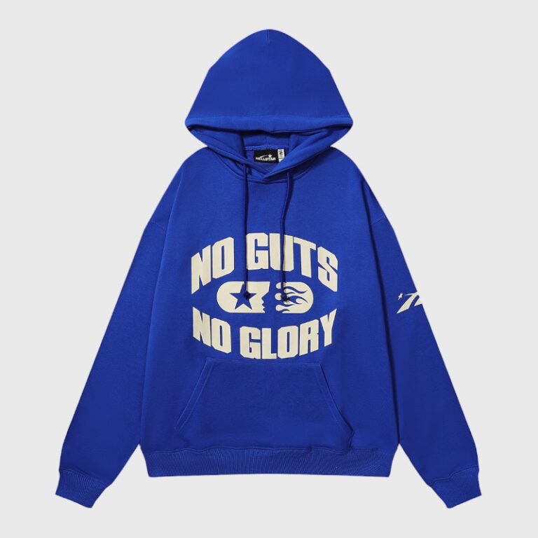 Hellstar No Guts No Glory! Tracksuit Blue Back